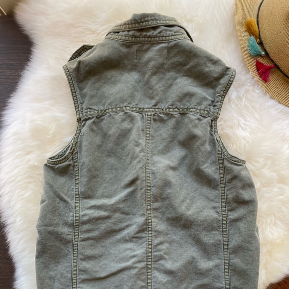 Lucky brand utility vest in olive green size XS - Picture 5 of 7